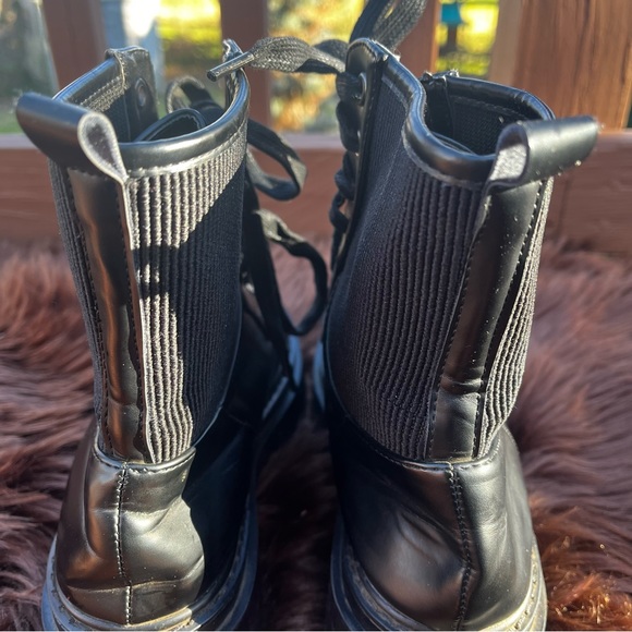 Envy Combat/Biker Boots - Picture 12 of 13